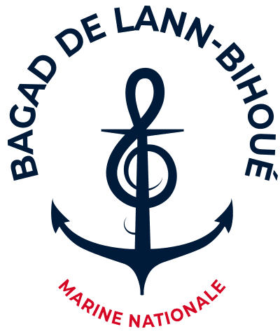 Logo Marine nationale Bagad de Lann Bihoué